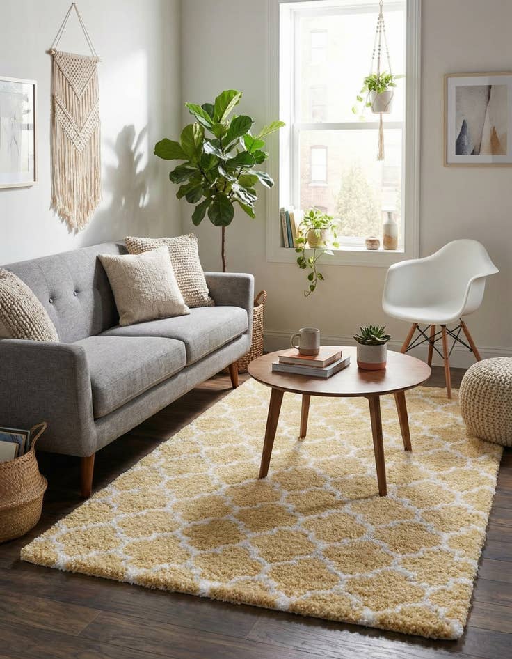 Detail image of 4' x 6' Marrakesh Shag Rug