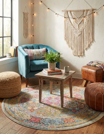 Santiago Round Rug