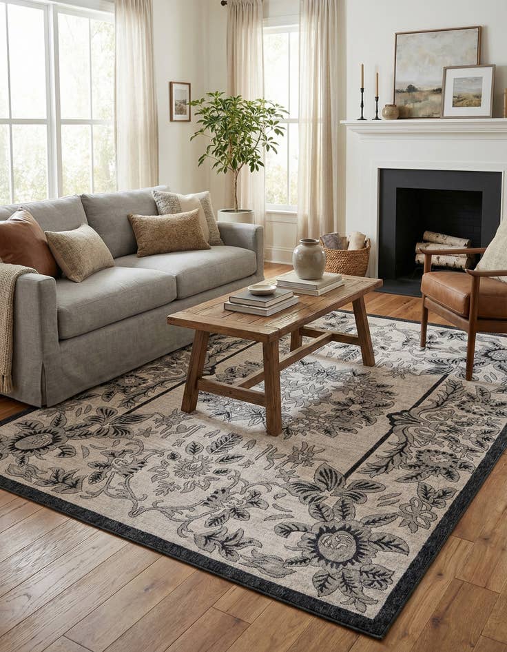 Detail image of 7' 10 x 10' Eco Traditional Rug