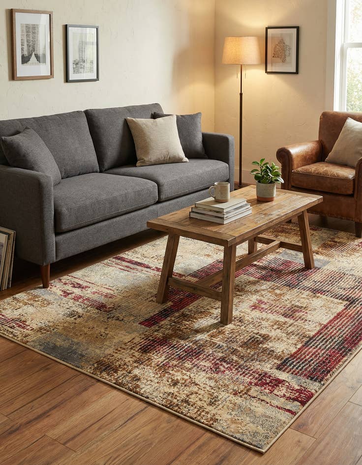 Detail image of 4' x 6' Saturn Rug