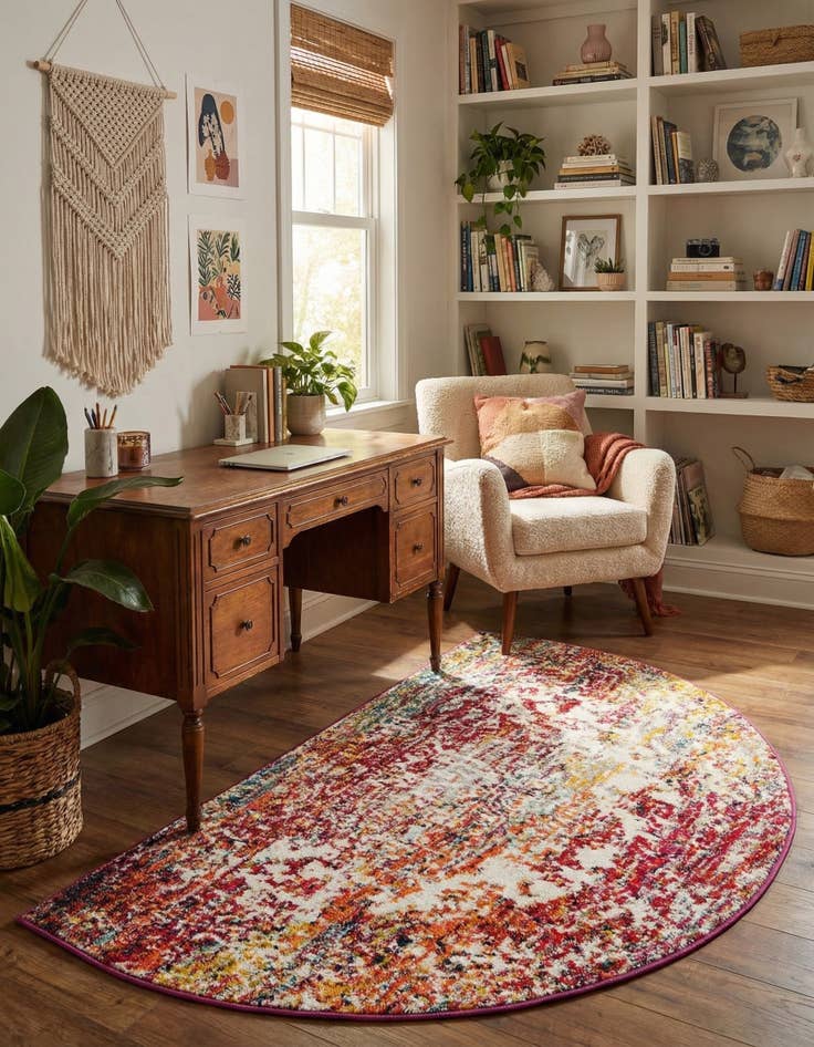 Detail image of  2' 7 x 4' Arlington Hearth Rug