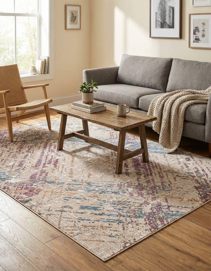 Detail image of  6' x 8' 9 Deepa Rug