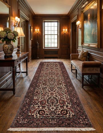 2' 5 x 9' 6 Bidjar Wool Runner Rug