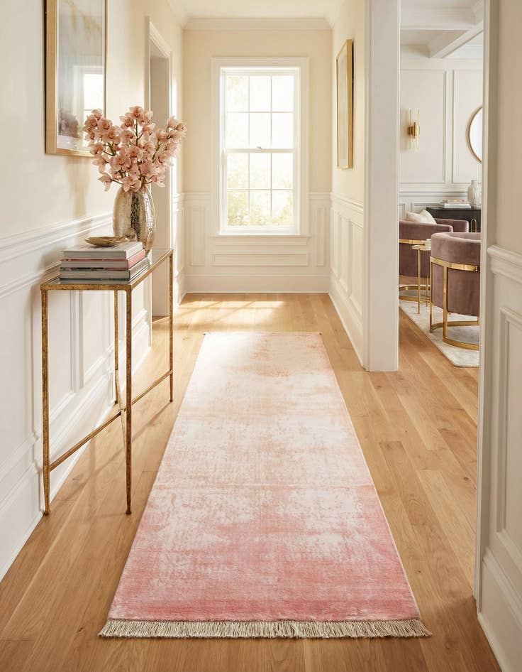 Detail image of 2' 10 x 9' 9  Hand Knotted Darya Wool Runner Rug