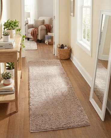  2' x 6' Jill Zarin Shaggy Chic Runner Rug