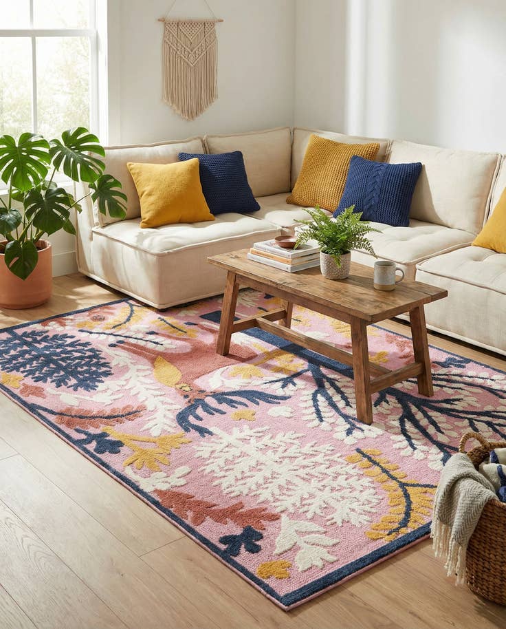 Detail image of 5' x 7' 7 Easy-Clean Indoor / Outdoor Rug