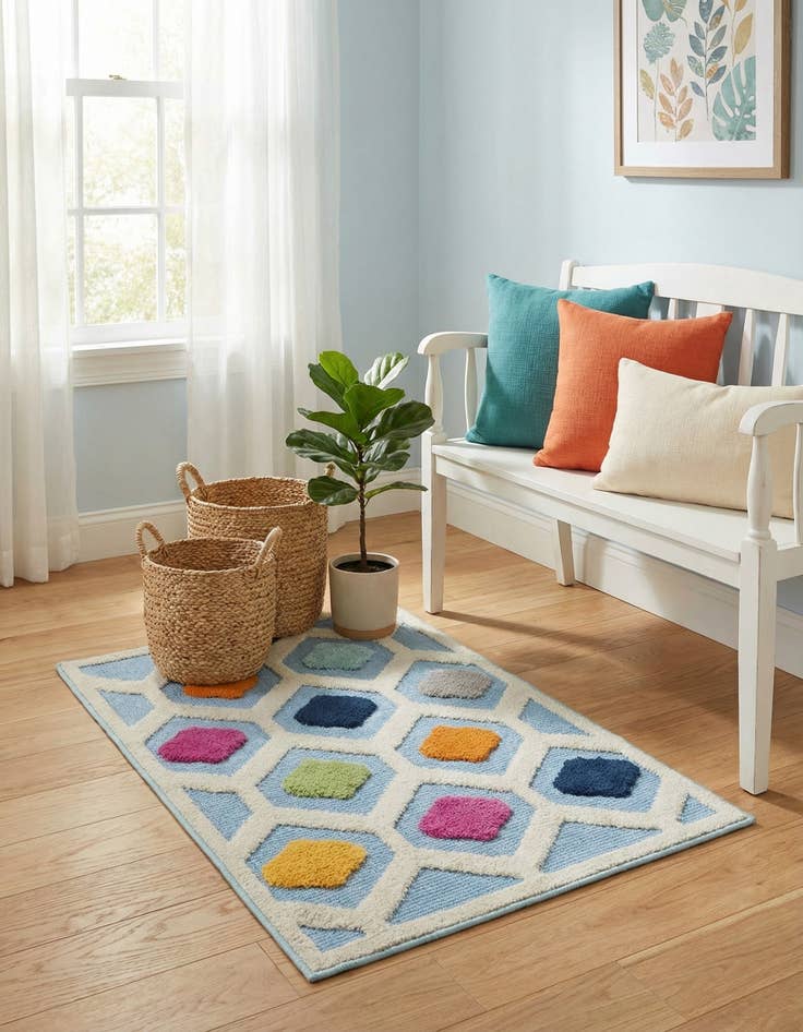 Detail image of  2' x 3'  Washable Aruba Indoor / Outdoor Rug