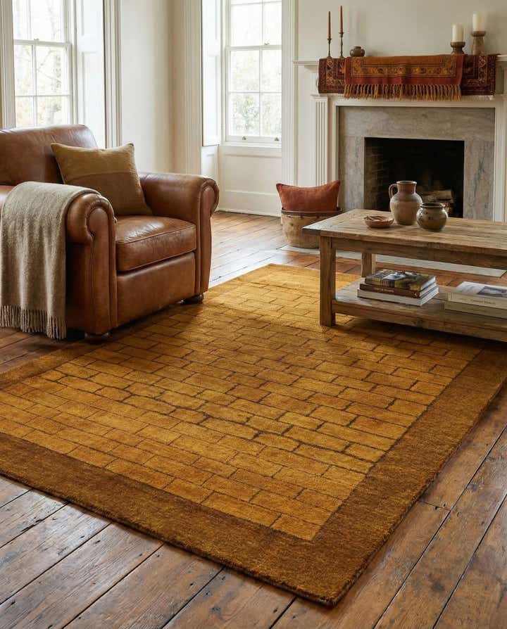 5' 5 x 7' 10 Hand Knotted Kashkuli Gabbeh Wool Rug