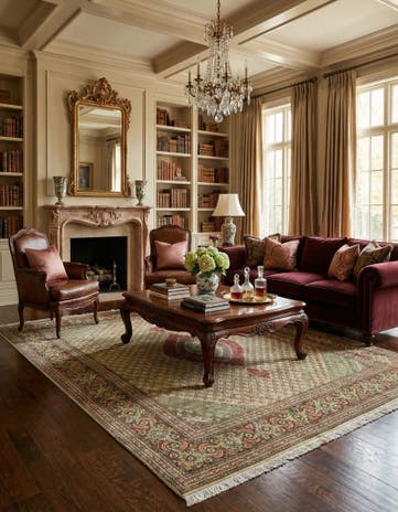 10' x 12' 10 Hand Knotted Tabriz Persian Rug