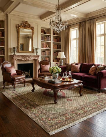 10' x 12' 10 Hand Knotted Tabriz Persian Rug