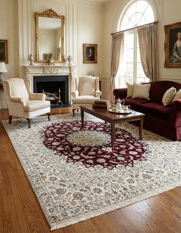6' 9 x 8' 7 Nain Rug