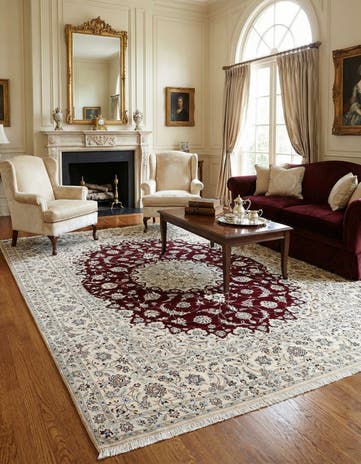 6' 9 x 8' 7 Nain Rug
