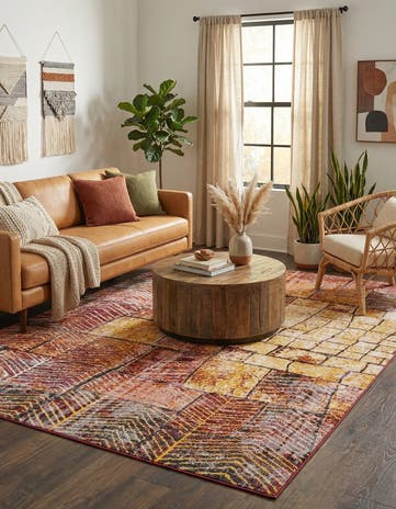 Rust Red Valencia Rug