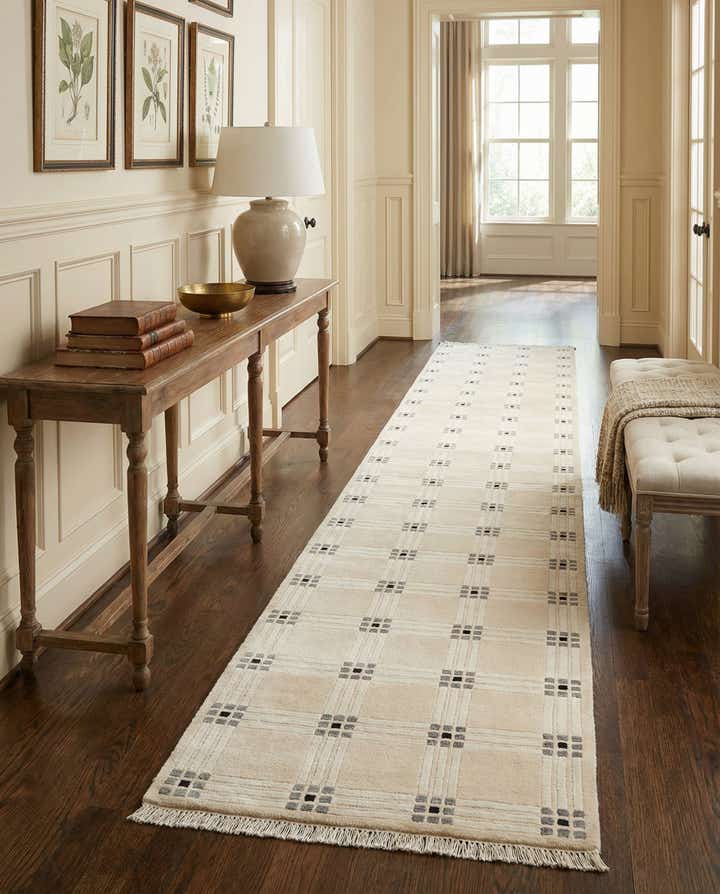 2' 7 x 12' 11 Hand Knotted Darya Wool Runner Rug