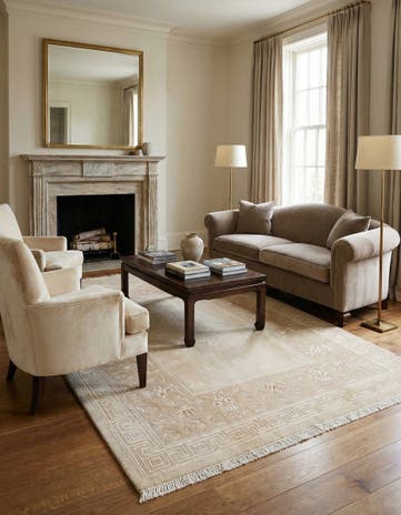 5' 7 x 7' 10 Hand Knotted Darya Rug