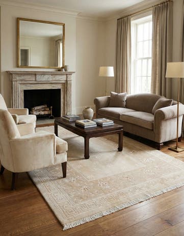 5' 7 x 7' 10 Hand Knotted Darya Rug