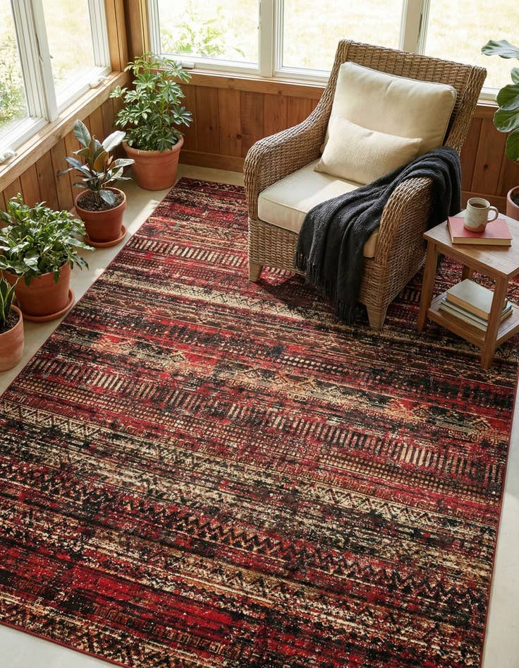 Detail image of 9' x 12' Saturn Rug