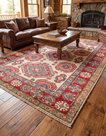 205cm x 310cm Hand Knotted Kazak Rug