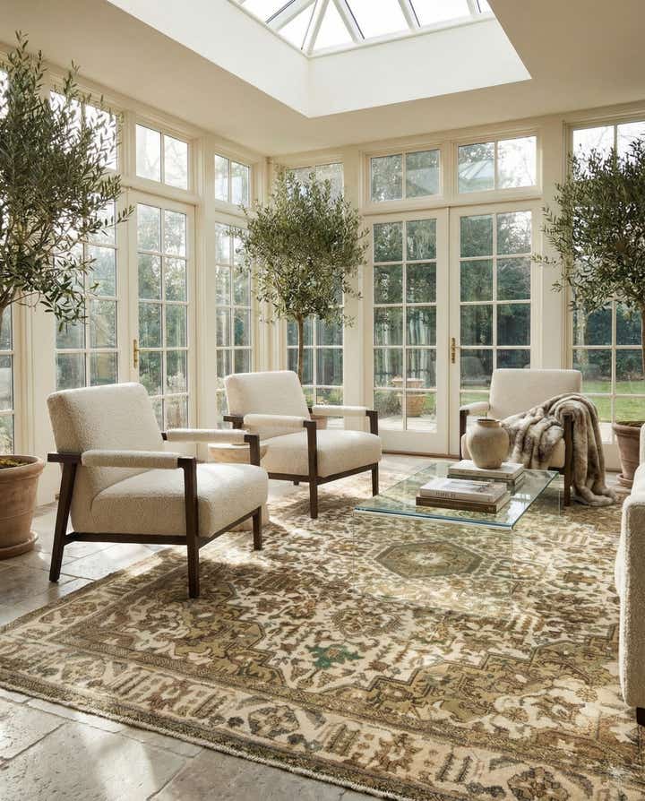 9' 9 x 12' 8 Hand Knotted Vintage Royal Persian Wool Rug