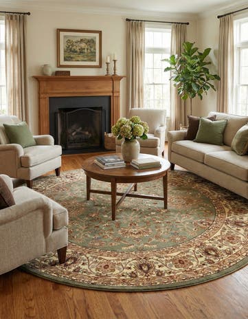13' x 13' Aditi Round Rug