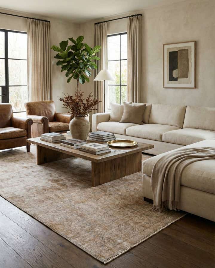 9' 10 x 12' 6 Hand Knotted Ultra Vintage Persian Wool Rug