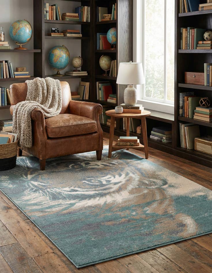 Detail image of 4' x 6' Safari Rug