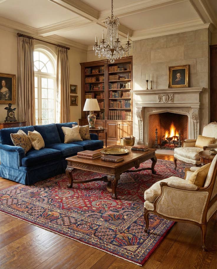 Detail image of 9' 8 x 13' 1 Tabriz Rug