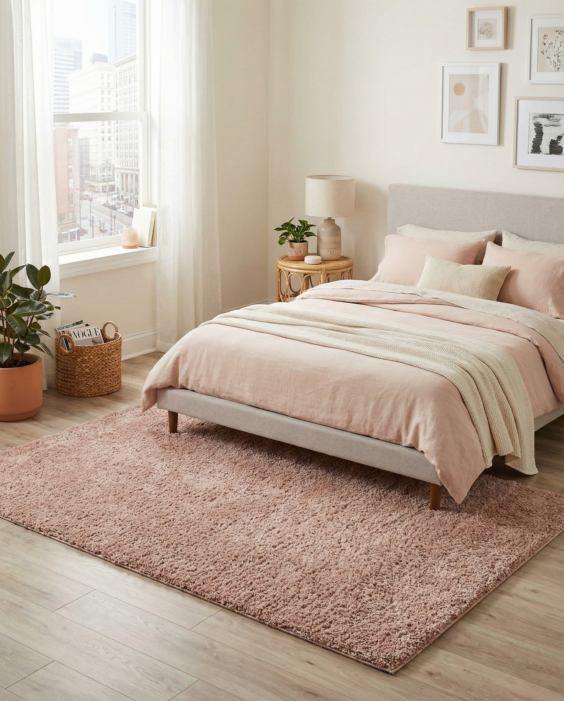  3' 3 x 5' 3 Jill Zarin Shaggy Chic Rug