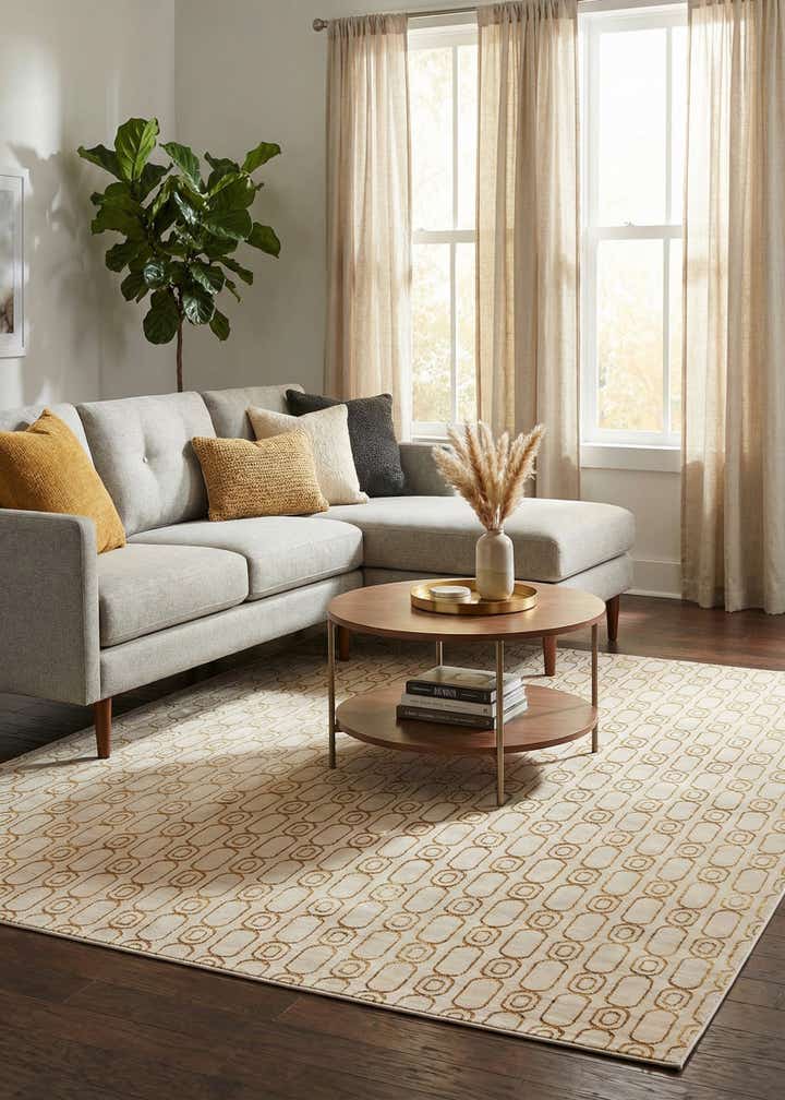 10' x 10' Vogue Geo Square Rug