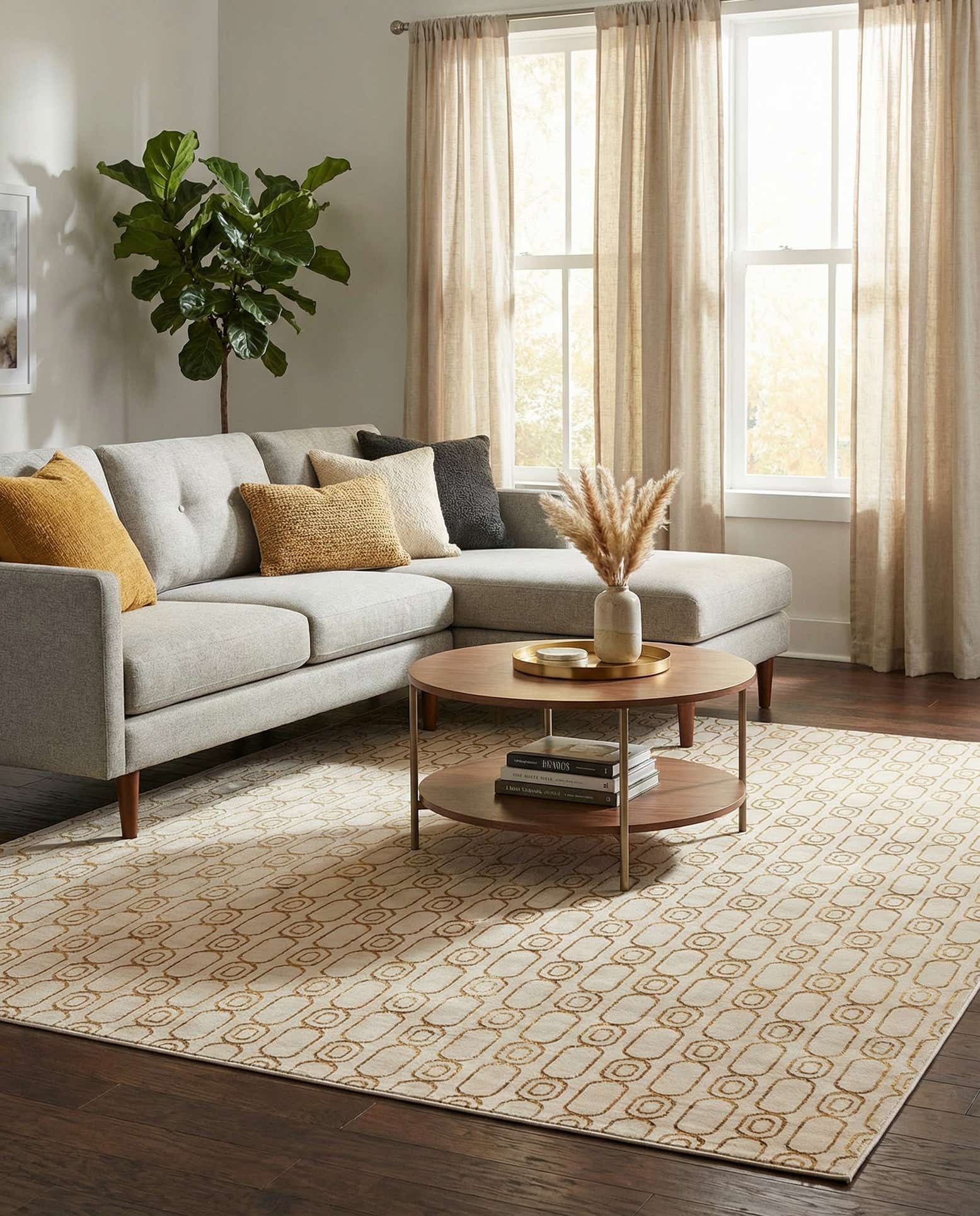 10' x 10' Vogue Geo Square Rug