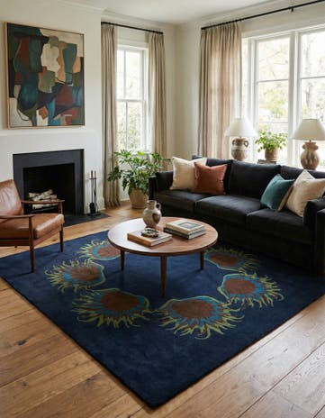 7' 5 x 7' 6 Luna Square Rug