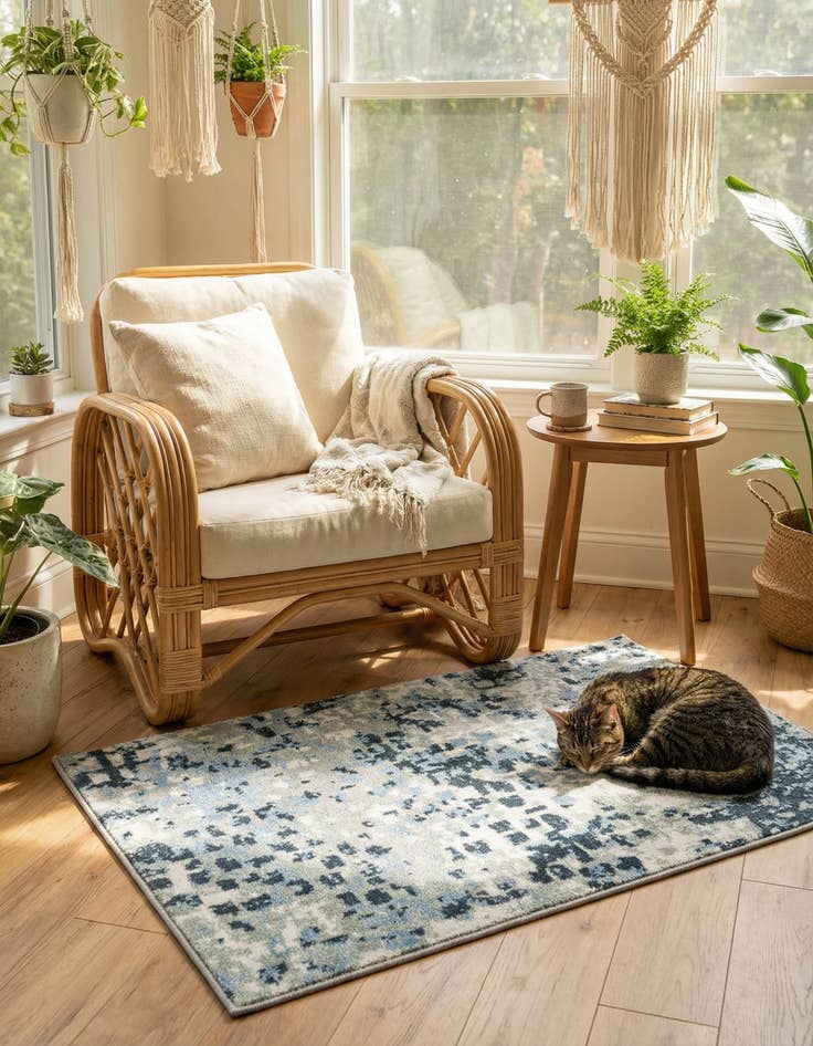 Detail image of 2' x 3' Kamala Washable Rug