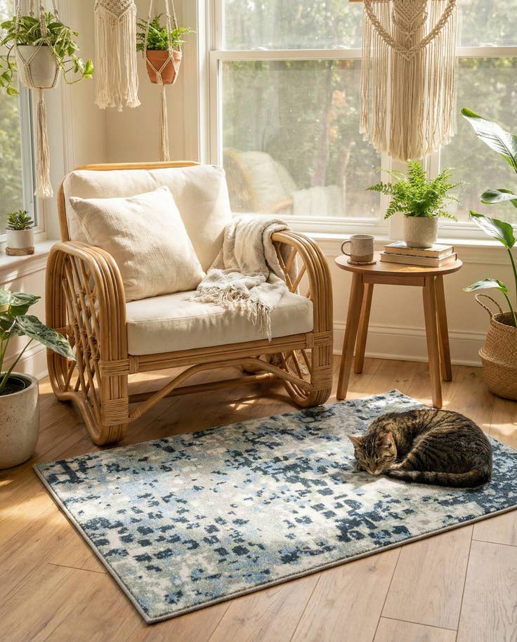 Detail image of 2' x 3' Kamala Washable Rug