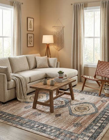 7' 10 x 7' 10 Medina Square Rug