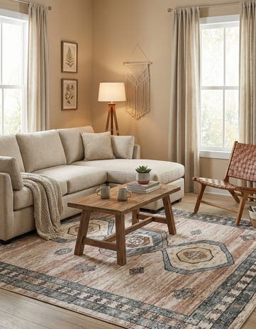 7' 10 x 7' 10 Medina Square Rug