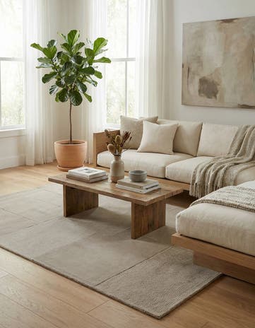 5' x 8' Luna Wool Rug