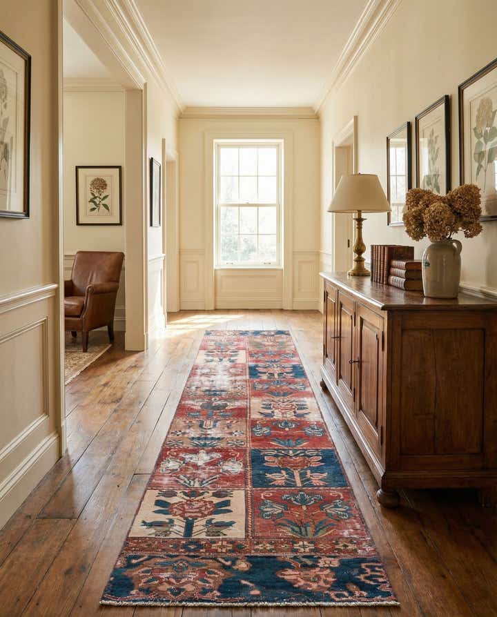 2' 8 x 12' Hand Knotted Ultra Vintage Persian Wool Runner Rug