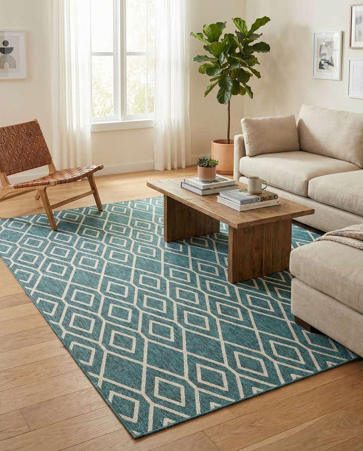 7' x 10' Easy-Clean Jill Zarin Turks and Caicos Indoor / Outdoor Rug