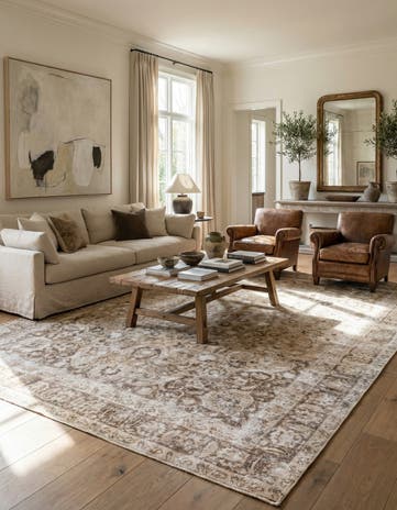 9' 4 x 11' 5 Hand Knotted Ultra Vintage Persian Wool Rug
