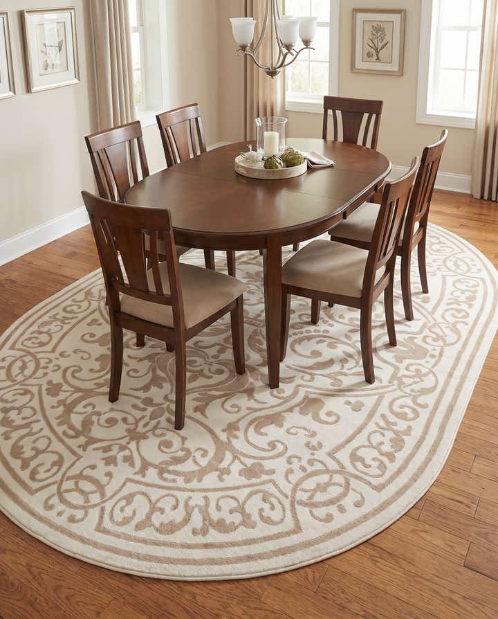 7' x 10' Hermitage Oval Rug