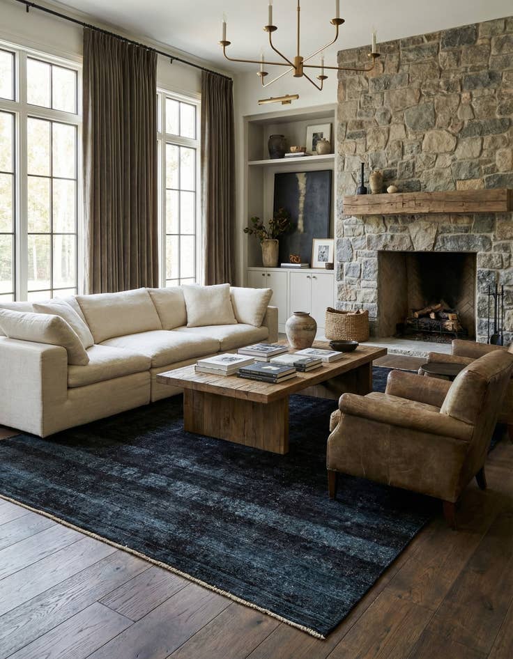 Detail image of 7' 9 x 10' 7  Hand Knotted Ultra Vintage Persian Wool Rug