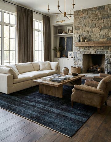 7' 9 x 10' 7 Hand Knotted Ultra Vintage Persian Wool Rug