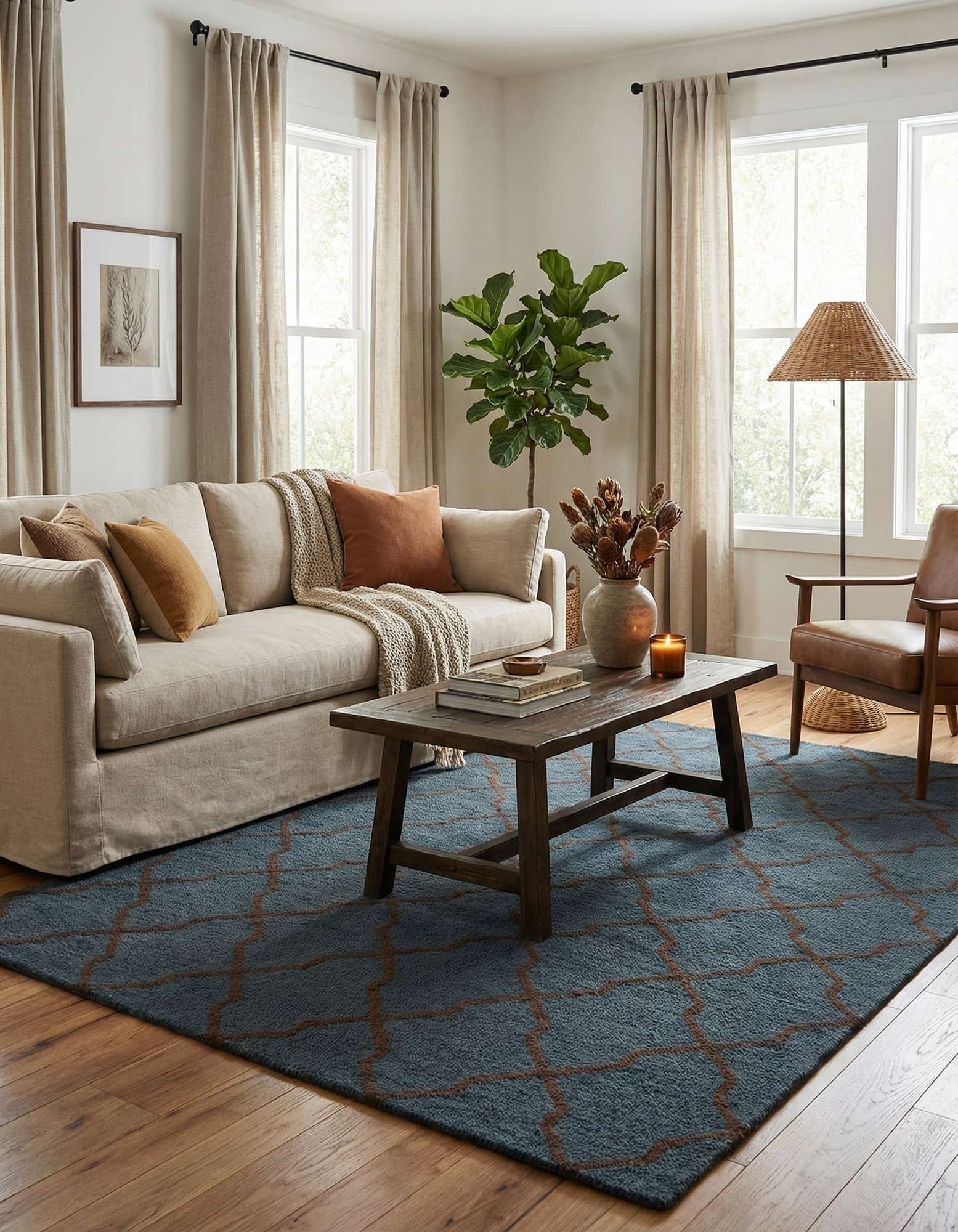 5' x 7' 11 Luna Rug
