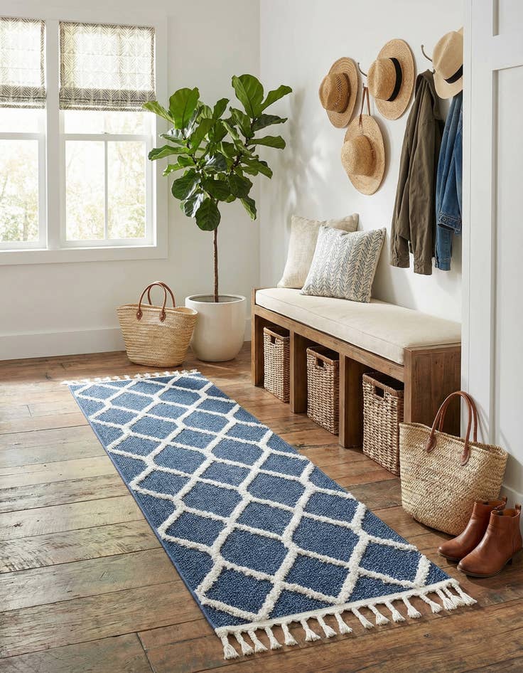 Detail image of  2' x 6' Boho Runner Rug