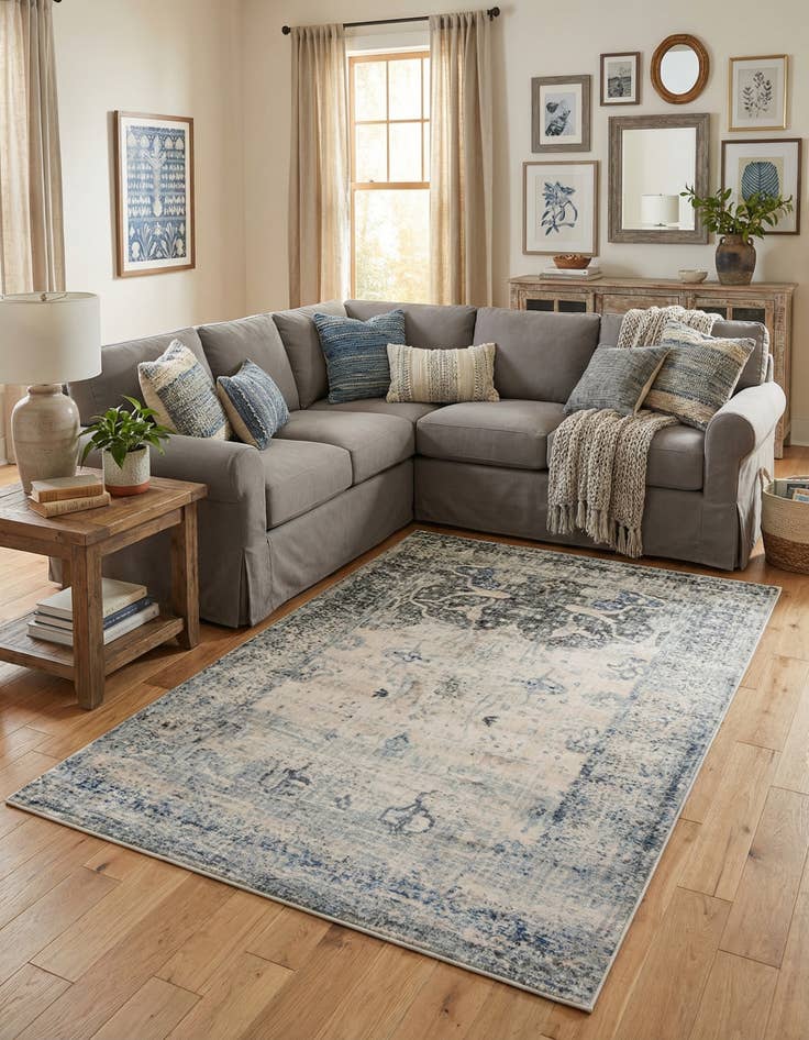 Detail image of  4' x 6' Oxfordshire Rug