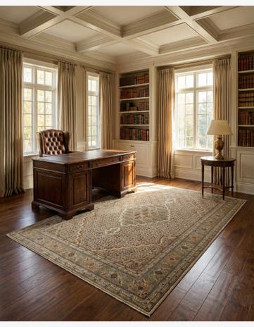 4' 9 x 6' 9 Tabriz Mahi Rug