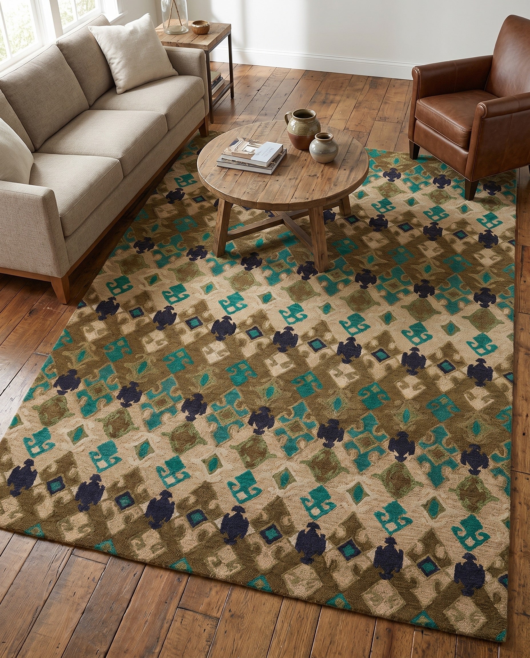 8' x 10' Luna Wool Rug