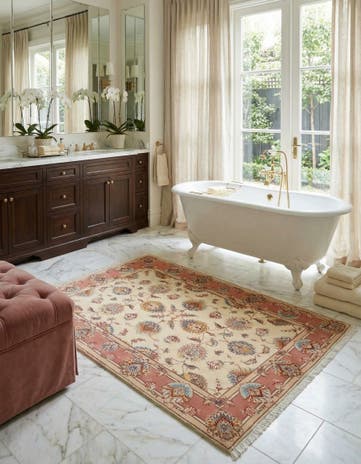 4' 11 x 6' 11 Tabriz Rug