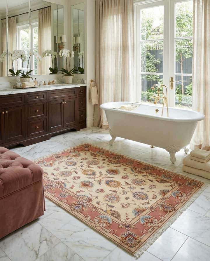 4' 11 x 6' 11 Tabriz Rug