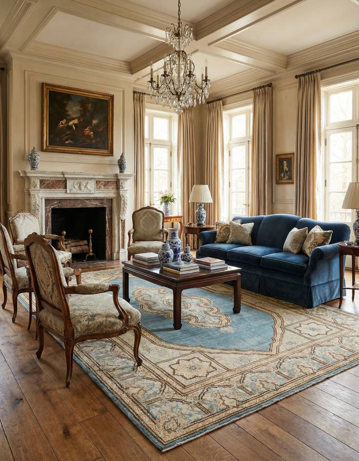 Detail image of 8' 2 x 11' 5 Vintage Royal Rug